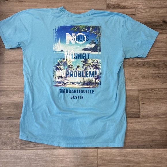 Margaritaville Other - Margaritaville Destin Florida Men's T-shirt Blue X-Large
